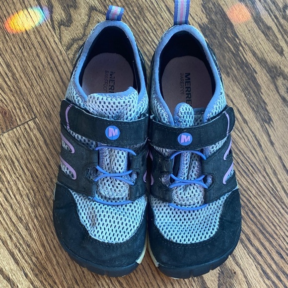 Trail Glove Kids Lavender Lustre  Merrell barefoot shoes, size 3.5. Great cond - Picture 1 of 14